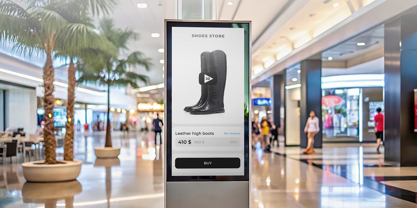 Cappasity platform for interactive kiosks