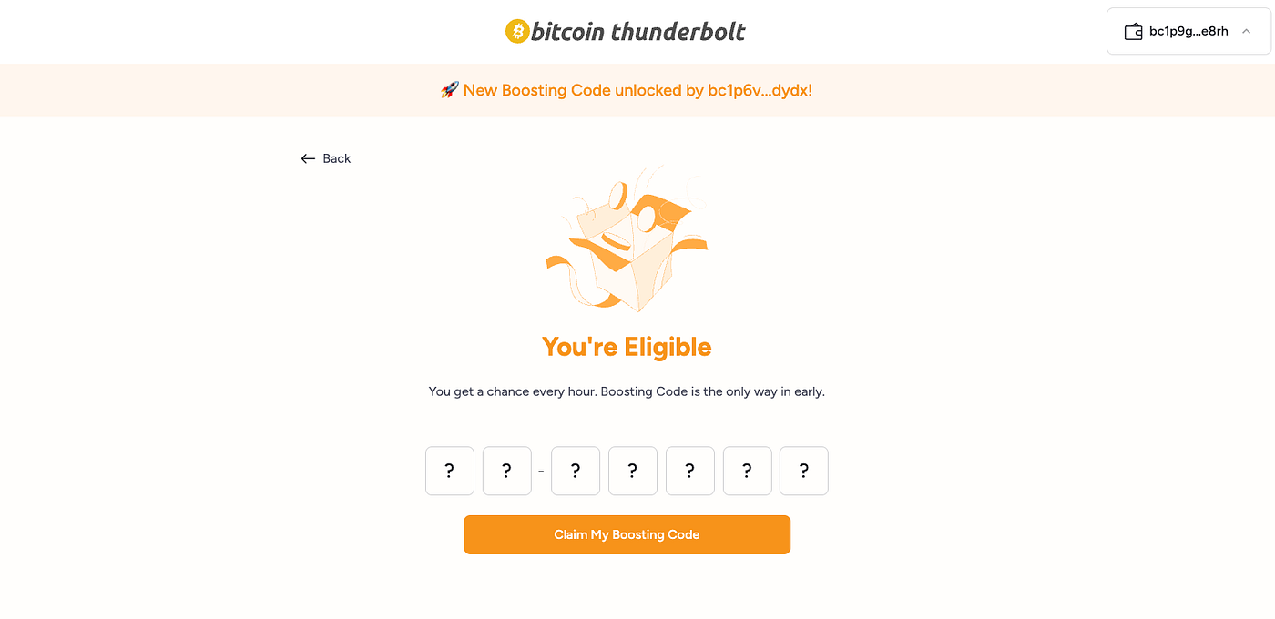 Boostpad is Open: Get Access to Bitcoin Thunderbolt | by Nubit | Nubit- Bitcoin | Medium