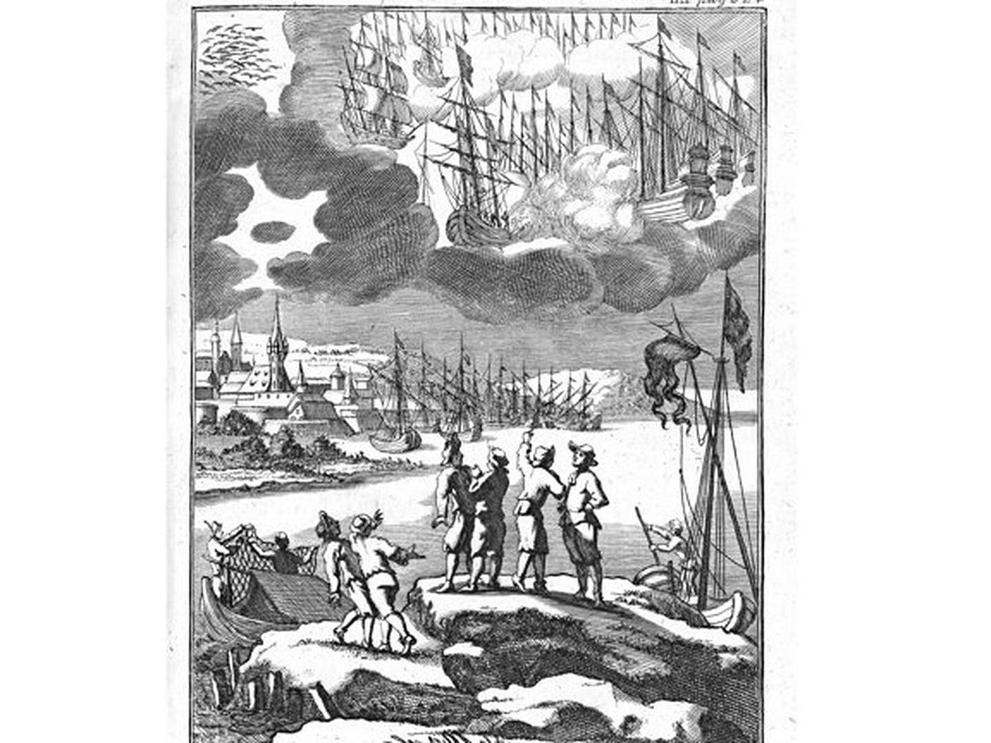 Erasmus Francisci’s 1680 Sketch