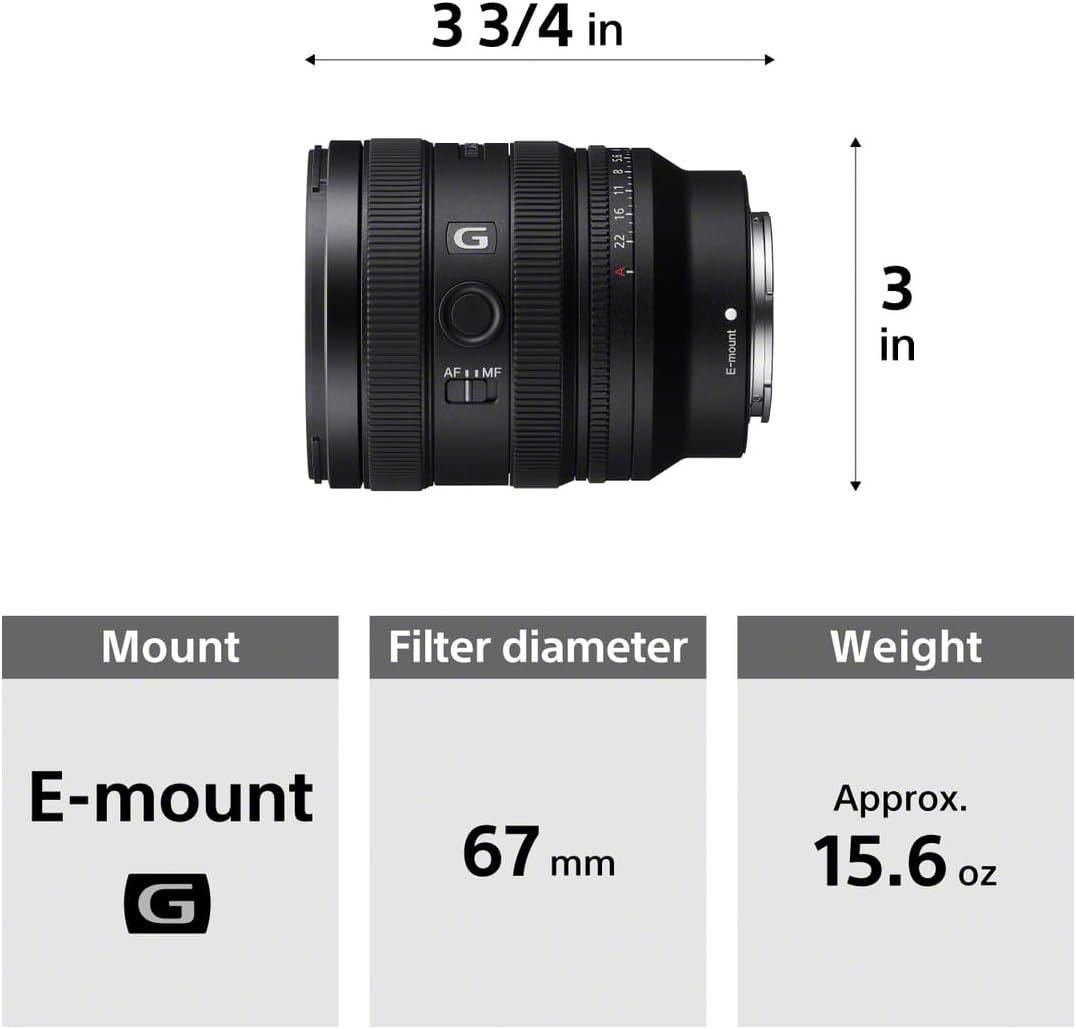 Sony SEL2450G FE 24–50mm F2.8 G Lens up for Pre-order on