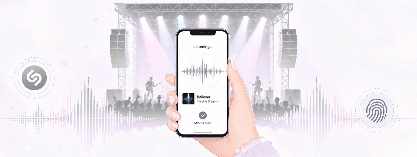 How Shazam Identifies Songs in 5 Seconds