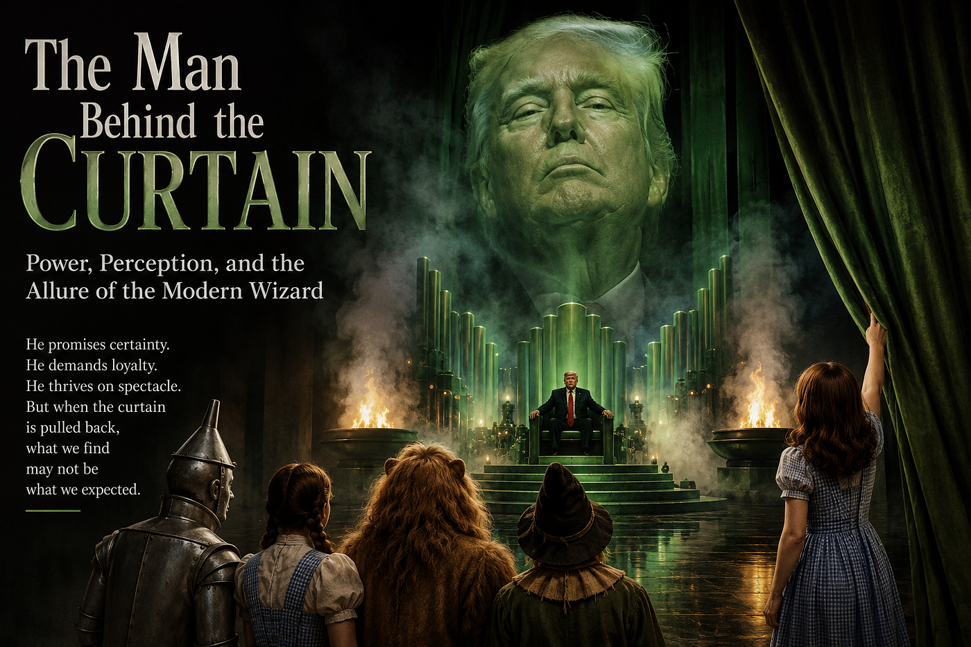 The man behind the curtain
