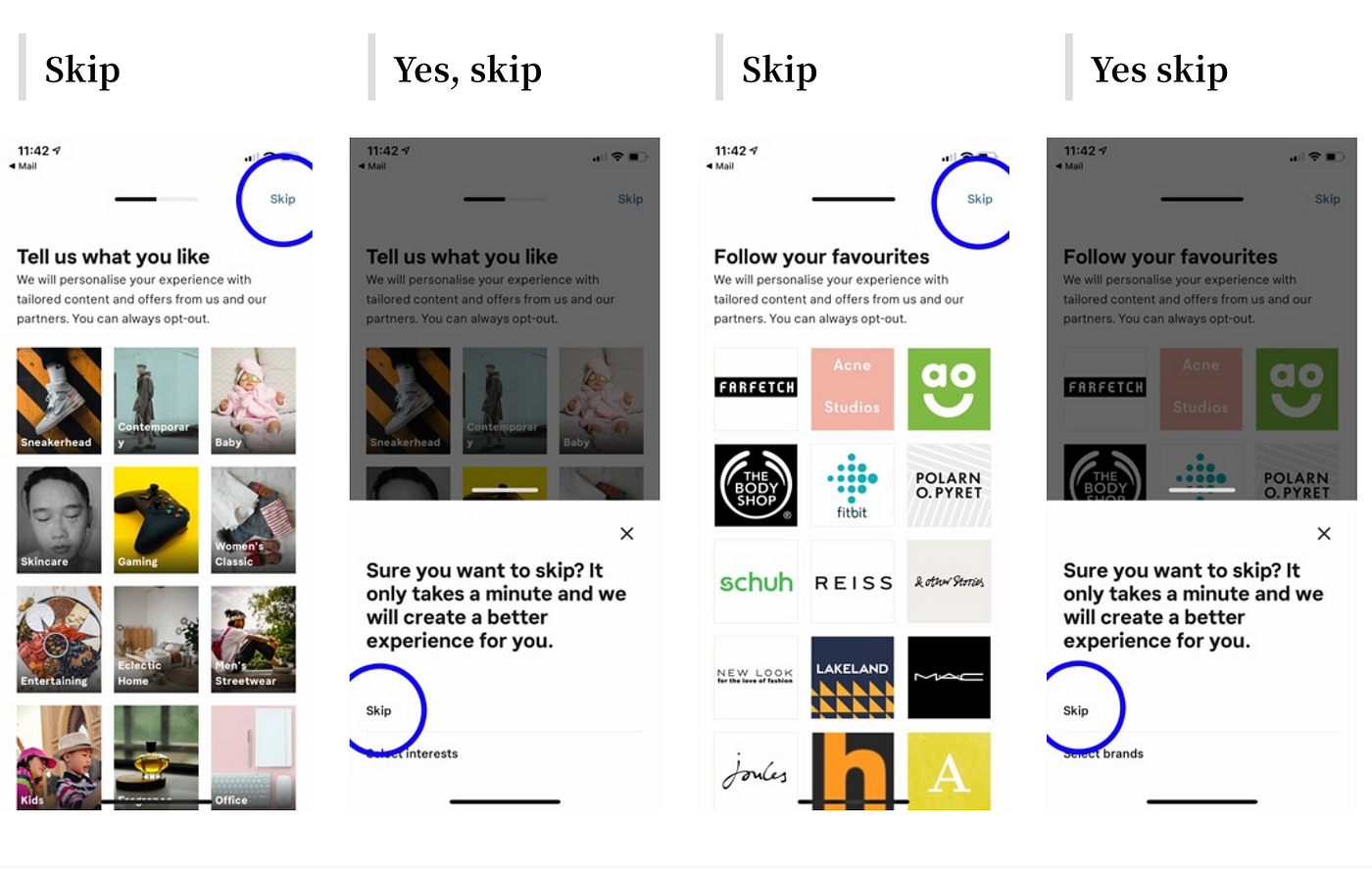 How Spotify's design optimizes for sign-up conversions, by Eric Chung