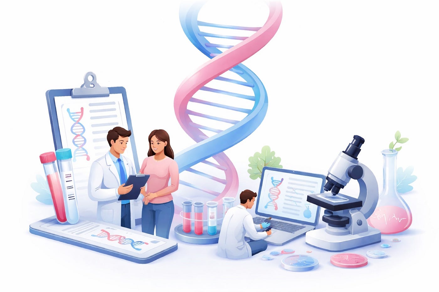 การตรวจโรคพันธุกรรม 🔬