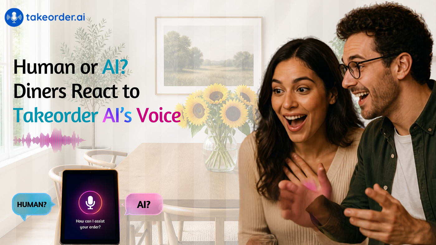 Human or AI? Diners React to Takeorder AI’s Voice