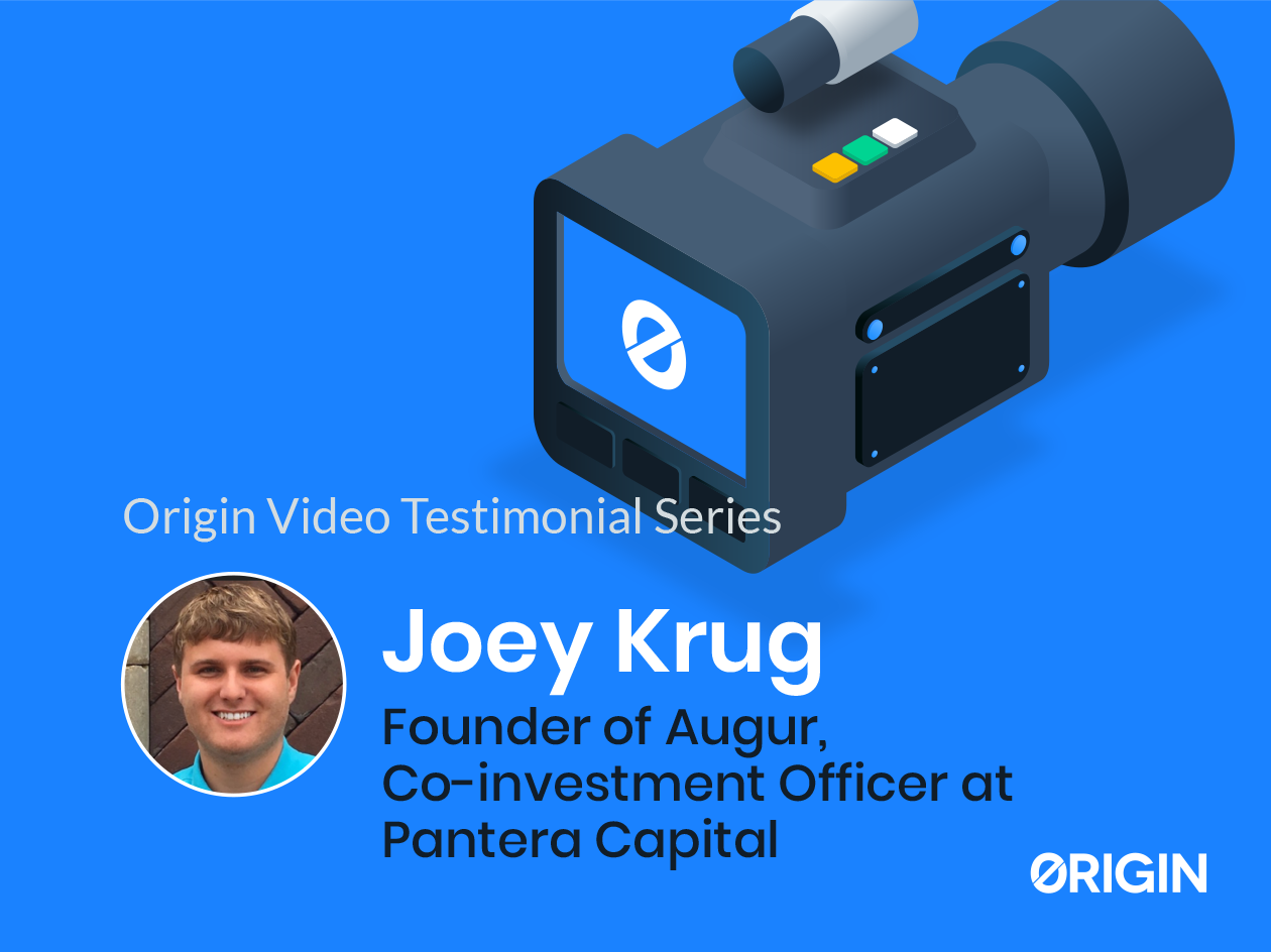 Joey Krug Co-founder of Augur Explains the Value of Origin | by Coleman  Maher | Origin Protocol