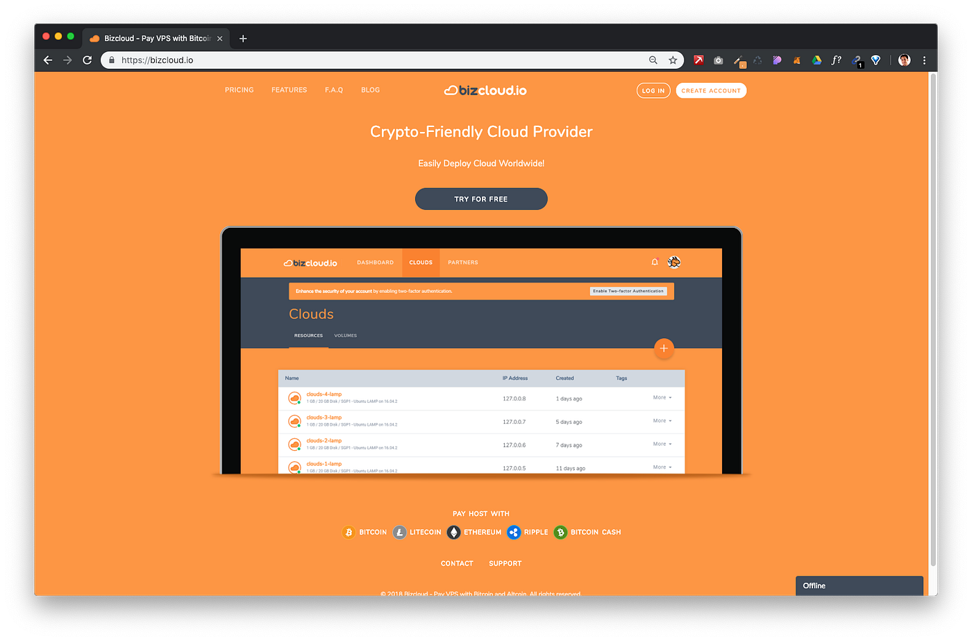 How to Pay Digital Ocean with Bitcoin | by BizCloud Support | Medium