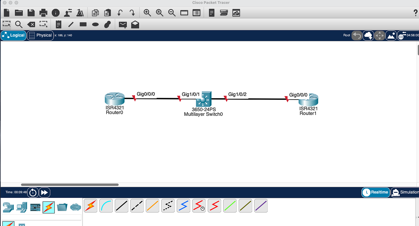 Creating a Network Topology Diagram with Cisco Packet Tracer | by