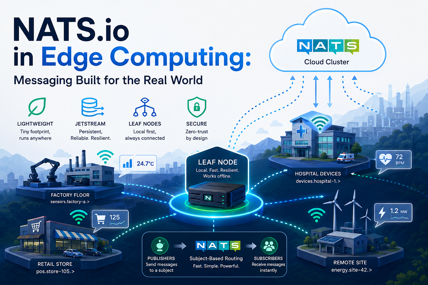 NATS.io in Edge Computing: Messaging Built for the Real World
