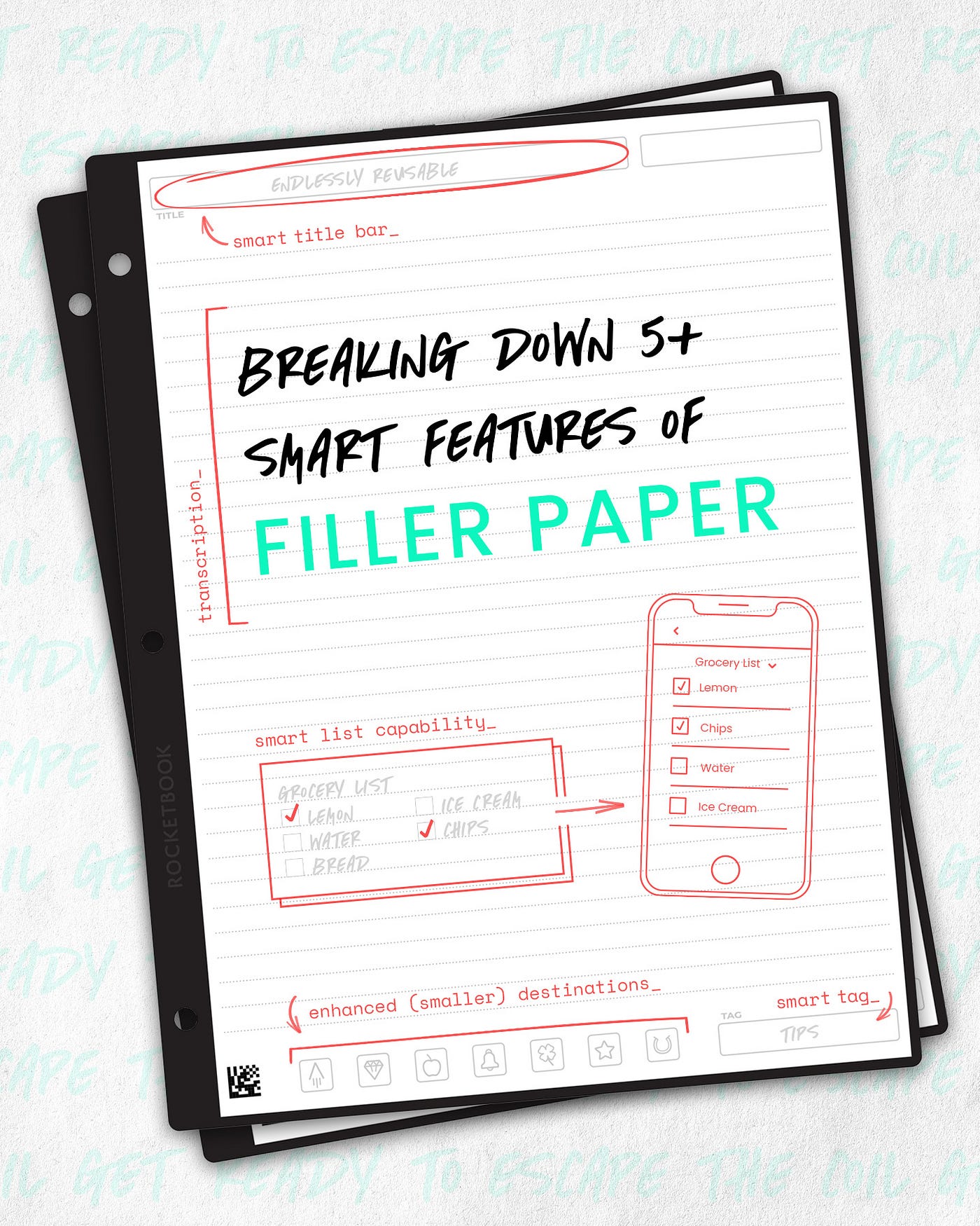 Breaking Down 5+ Smart Features of Filler Paper | by Rocketbook Launchpad |  The Launch Pad | Medium