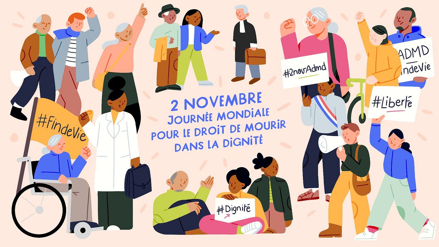 Retrouvons-nous avec Jonathan Denis & l’Association pour le Droit de Mourir dans la Dignité – ADMD…
