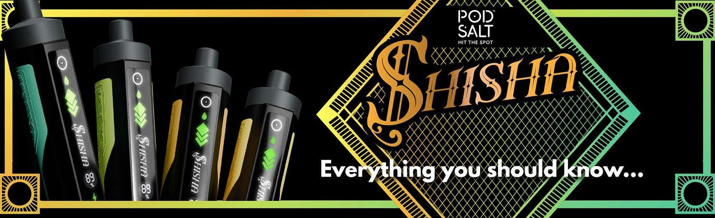 Experience Premium Shisha Vaping with Pod Salt Shisha 8K
