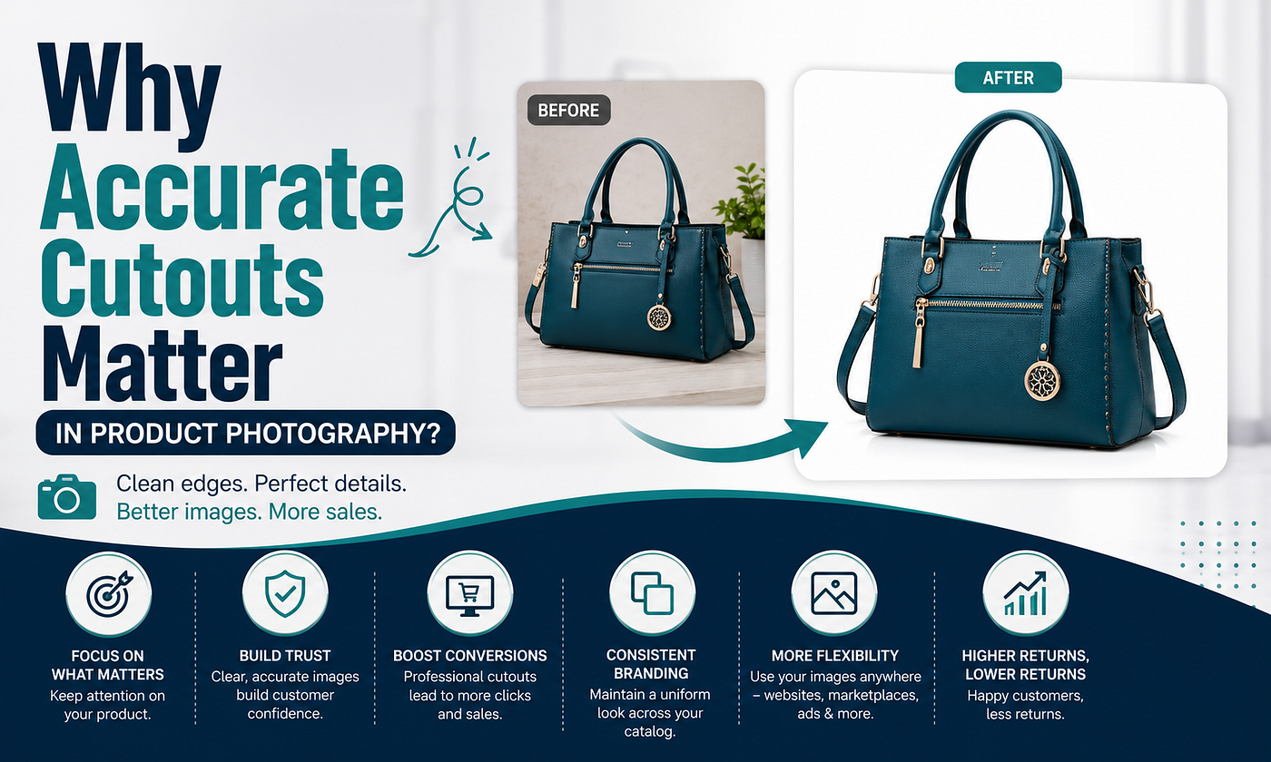 Why Accurate Cutouts Matter in Product Photography?