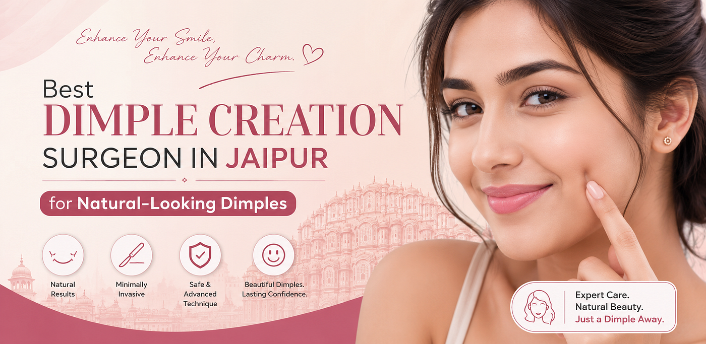 Best Dimple Creation Surgeon in Jaipur for Natural-Looking Dimples