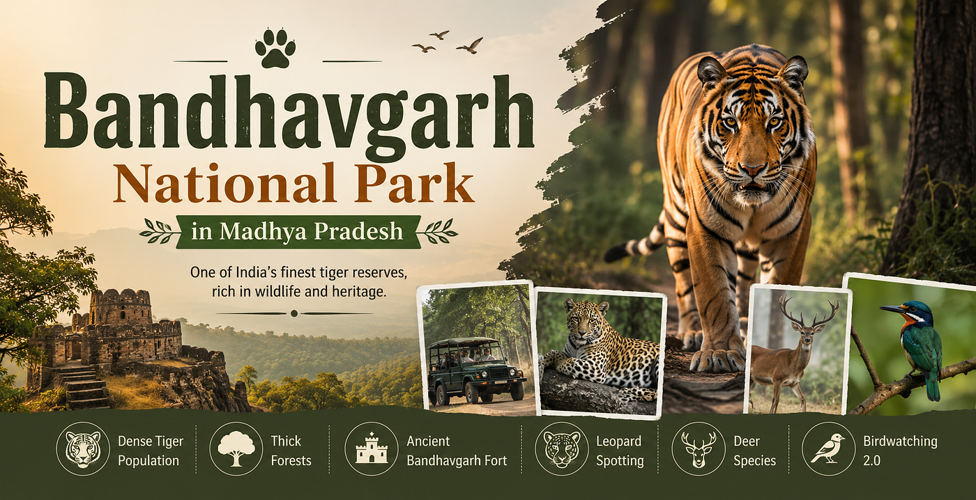 Top National Parks in India for Tiger Safari Experiences