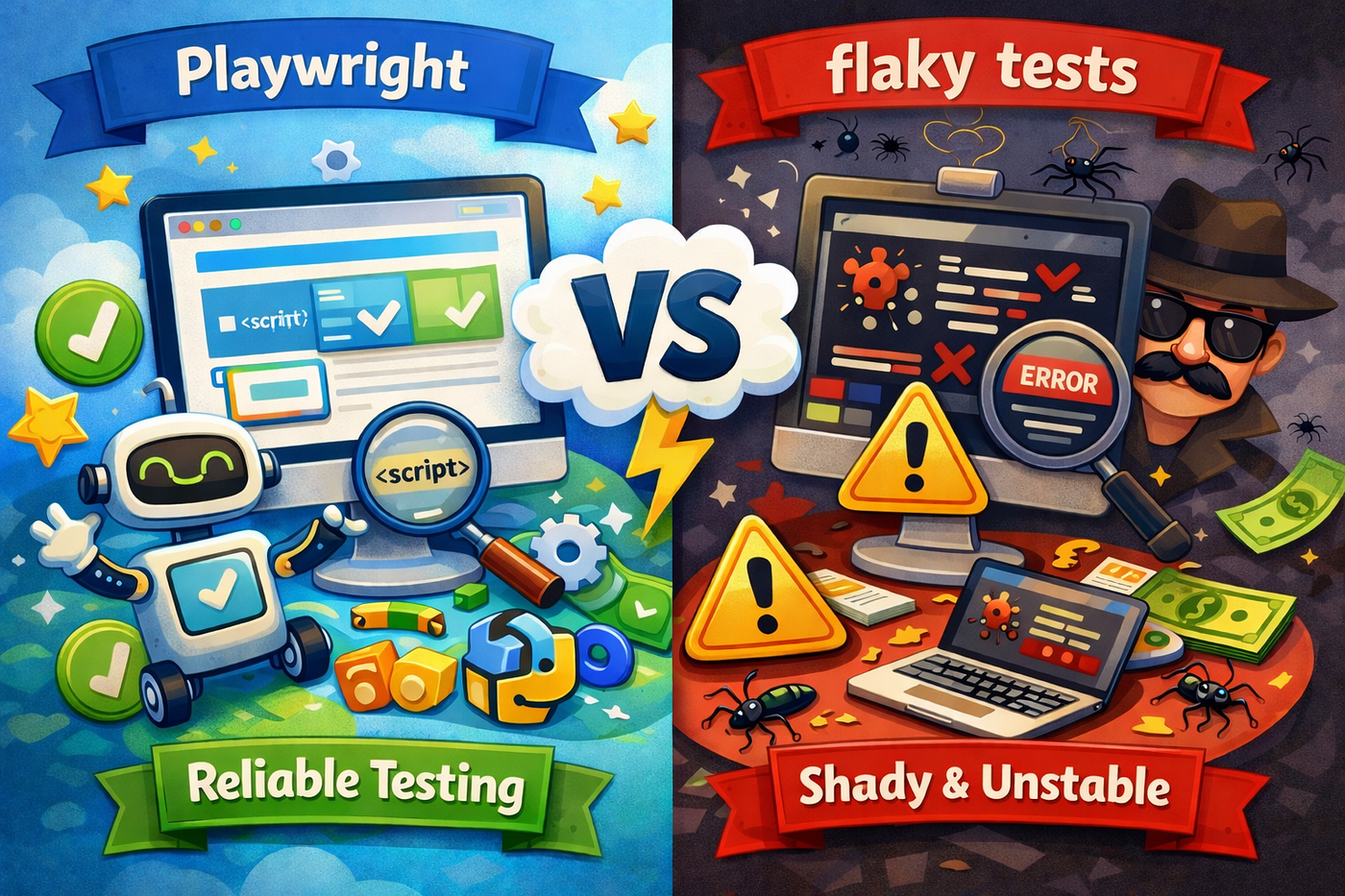 Playwright and flaky tests