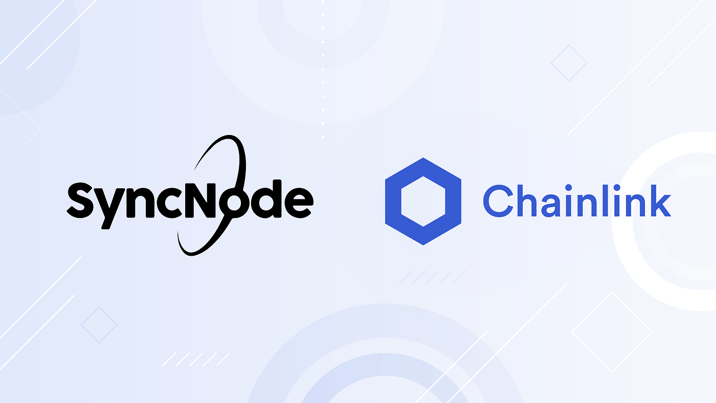 SyncNode Is Joining Chainlink as a Node Operator | by George Bunea |  Syncnode Validator | Medium