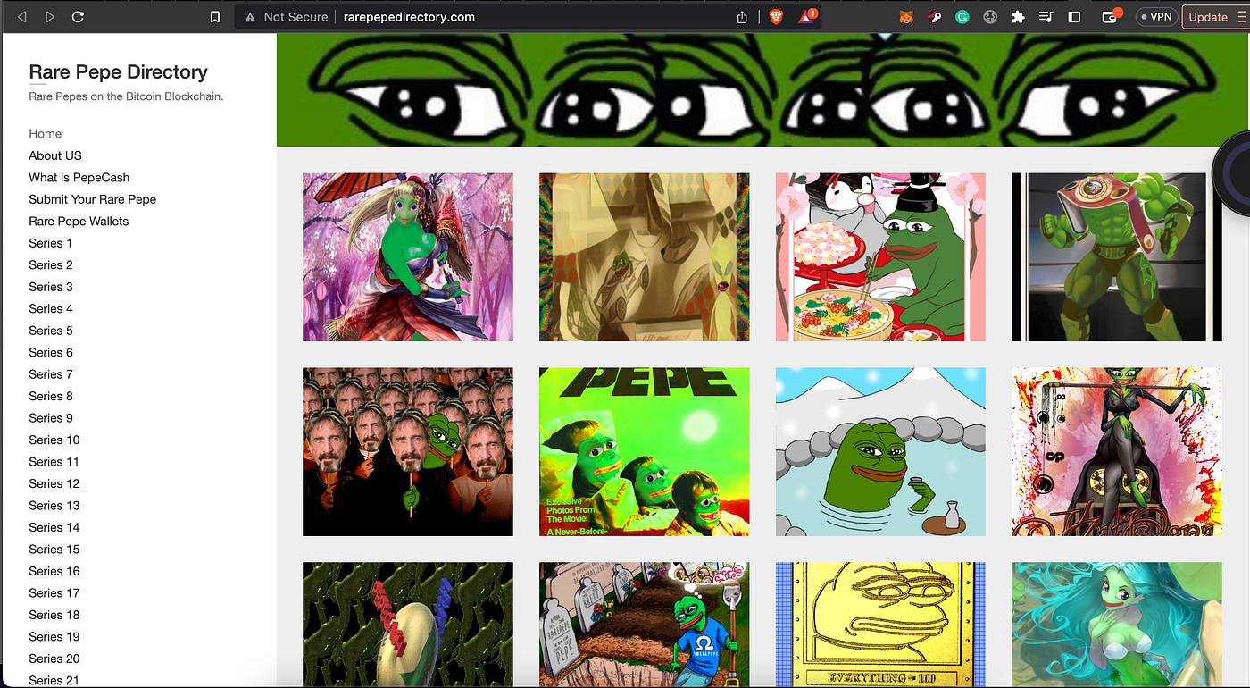 Where Did Pepe Come From? — A Short History | by Old School Crypto |  Coinmonks | Medium
