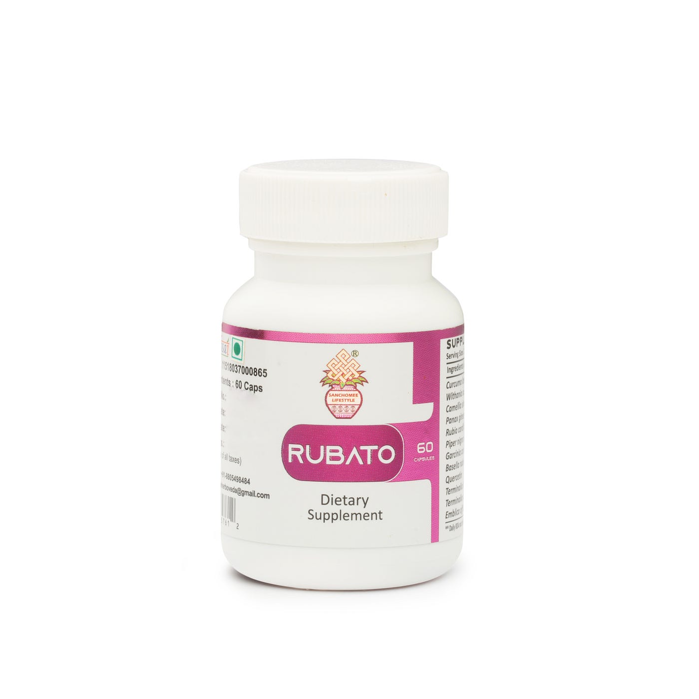 Rubato Capsule is a dietary supplement for cancer by Sanchomee Herboveda