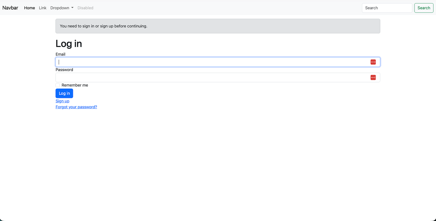 Building a Finance Tracker: My First Steps with Rails Authentication