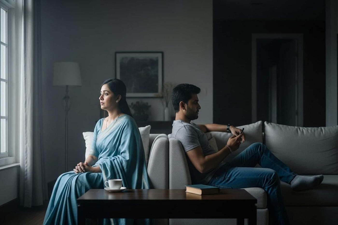 No communication between couples