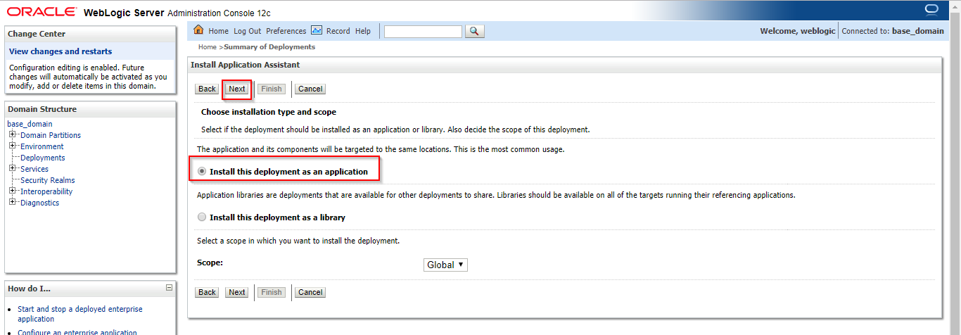 Spring mvc weblogic best sale 12c