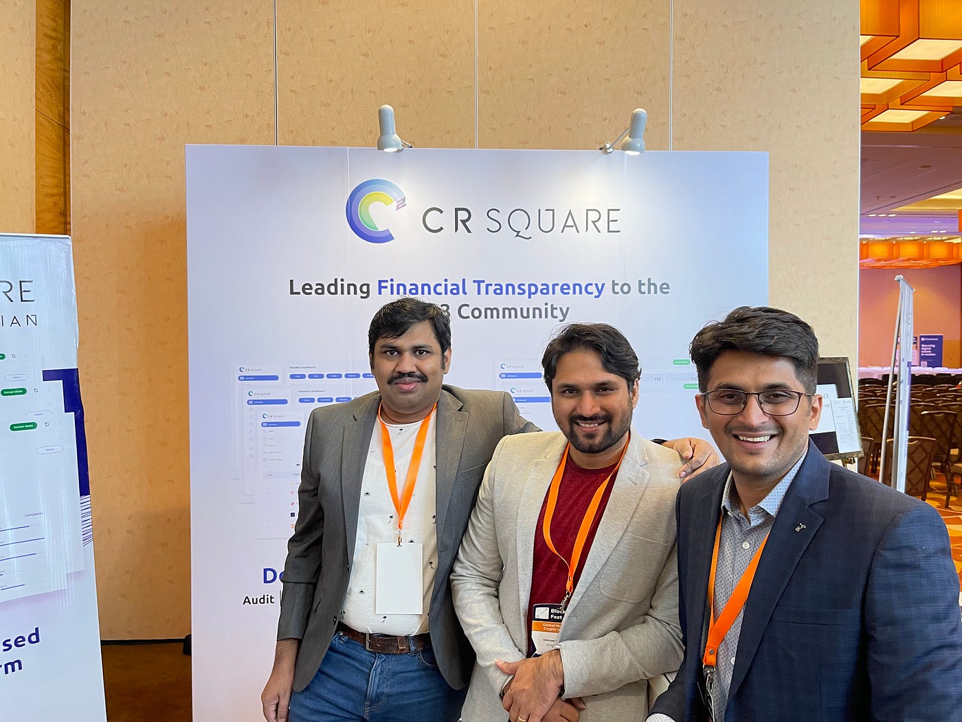 CR Square Finance Team at Blockchain Fest 2022, Singapore