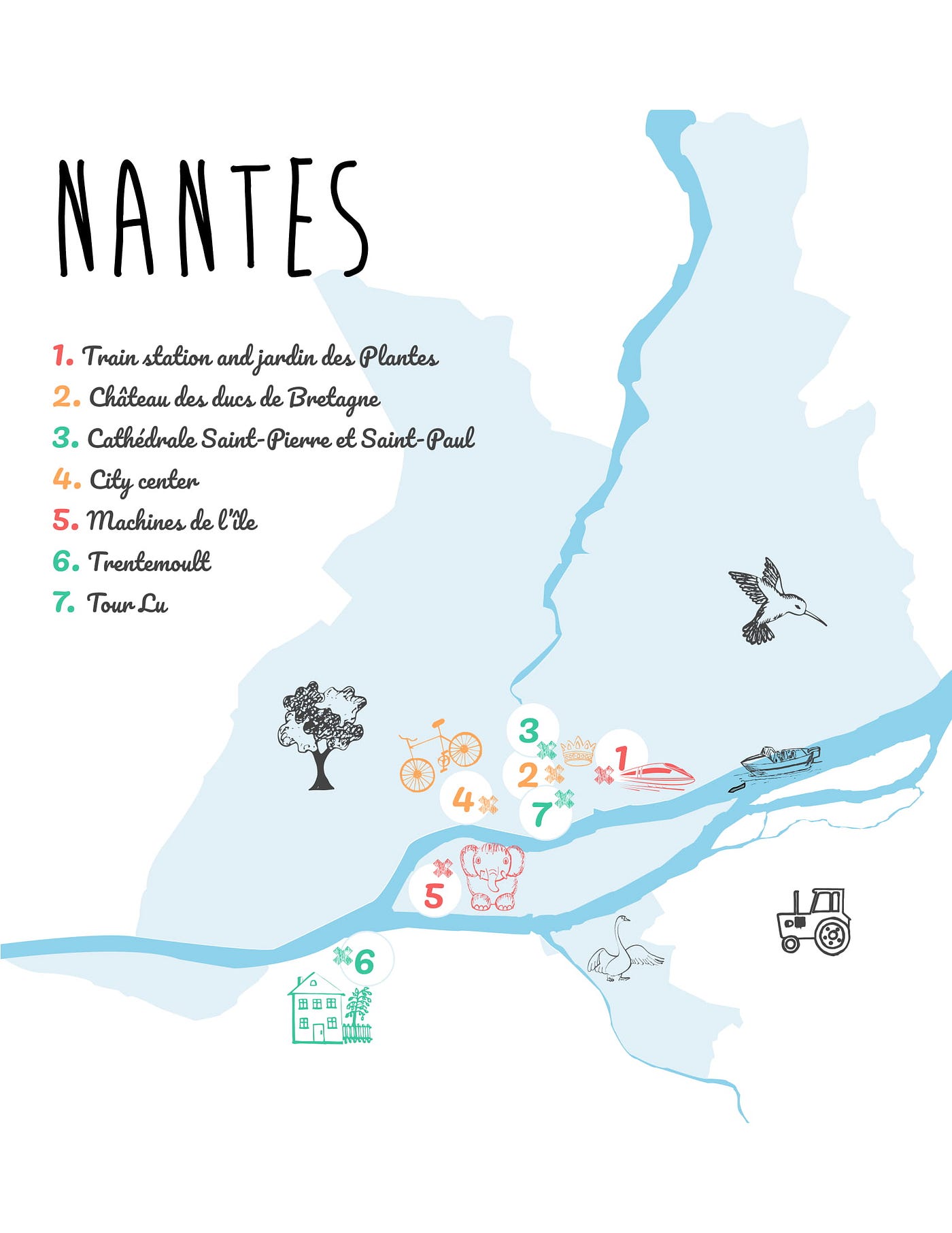 What if we took the bike to discover the city of Nantes | by Qucit | Medium