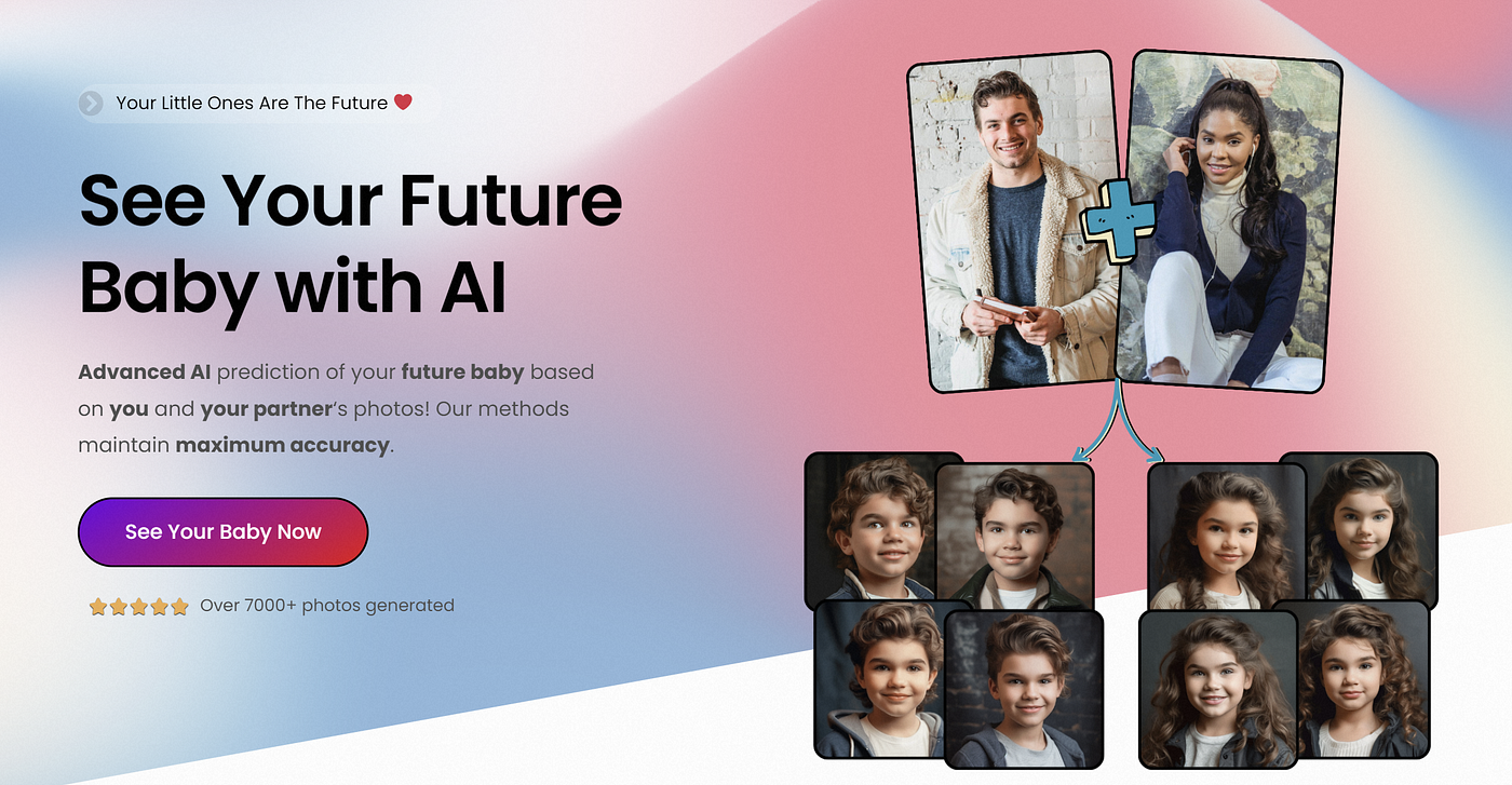Baby Generator Predict What Your Baby Will Look Like with AI, futur baby