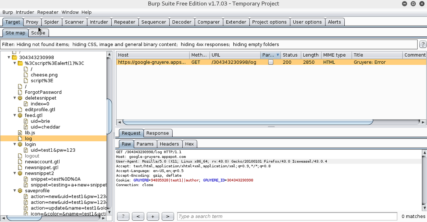 Testing with Burp Suite's Spider / Blogs / Perficient