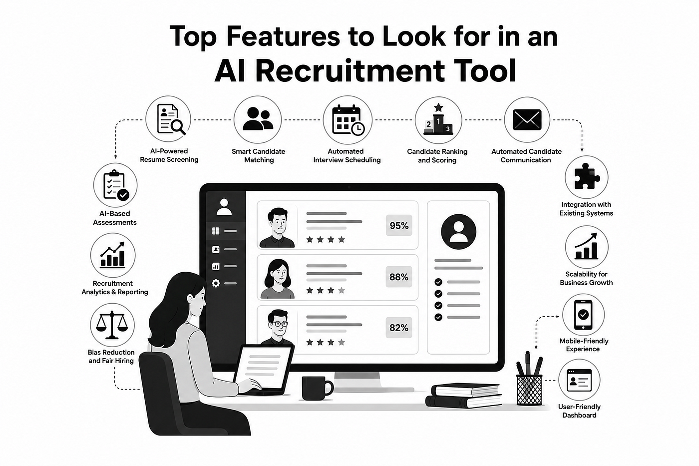 Top Features to Look for in an AI Recruitment Tool