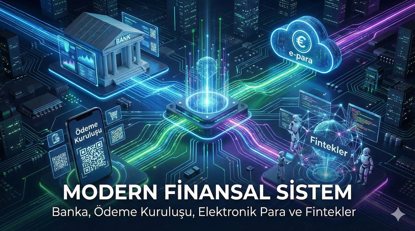 Modern Finansal Sistemin Temelleri: Banka, Ödeme Kuruluşu, Elektronik Para Kuruluşu ve Fintekler