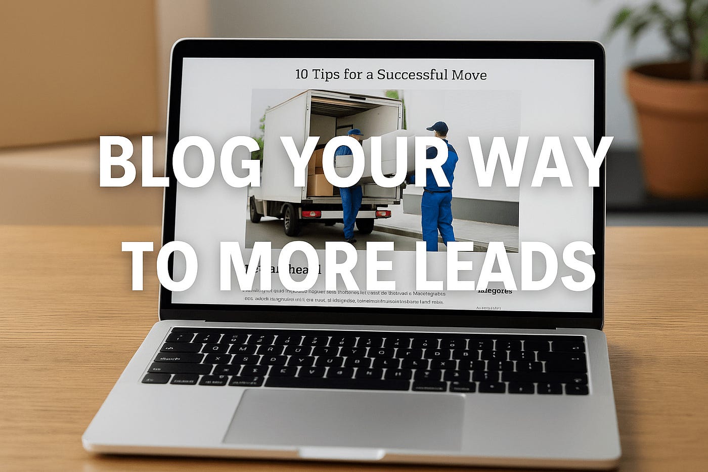Content Marketing for Movers — Blogging Your Way to More Leads