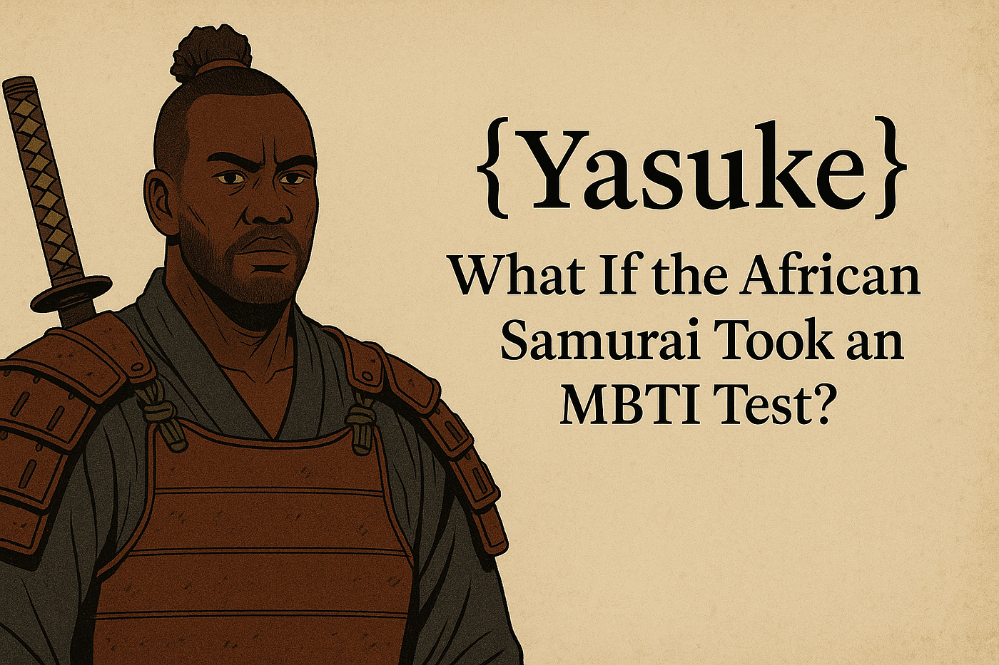 【Yasuke】What If the African Samurai Took an MBTI Test?
