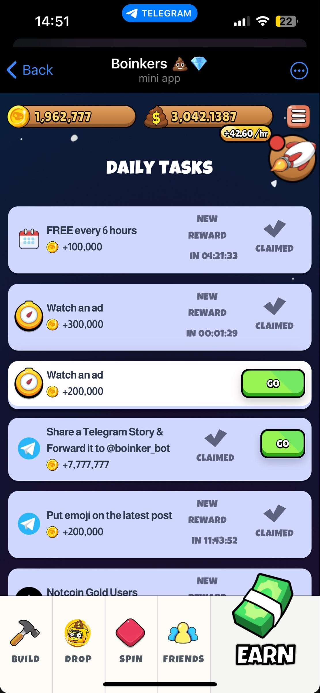 Boinkers: The Telegram Bot Turning Shitcoins into Serious Money | by JZeus  🕊️ | Sofa Success Stories | Medium