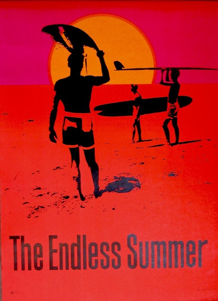 THE ENDLESS SUMMER サーフアート The Endless Summer 映画公開60周年記念Tシャツ | real surf shop