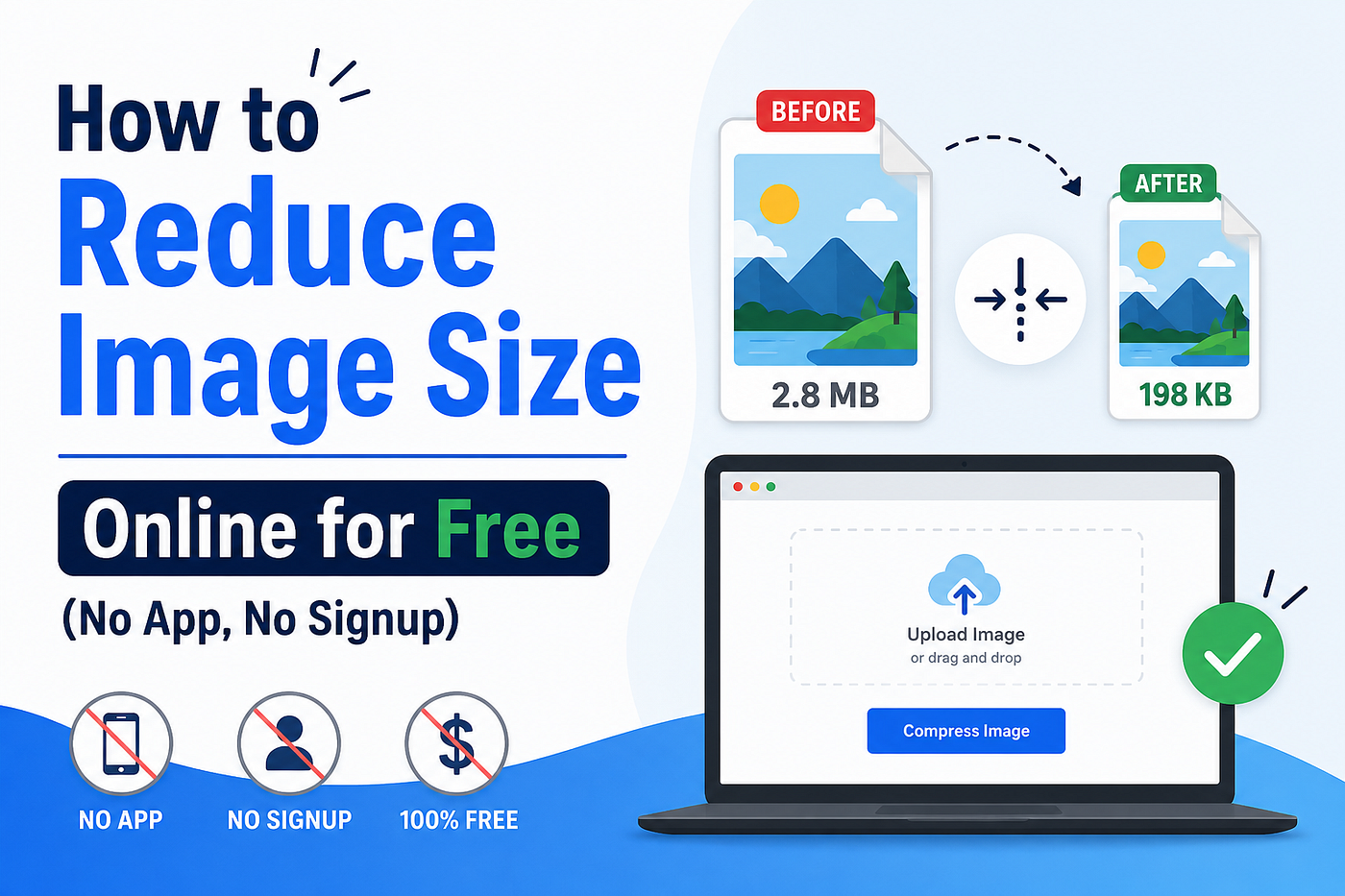 How to Reduce Image Size Online for Free (No App, No Signup)