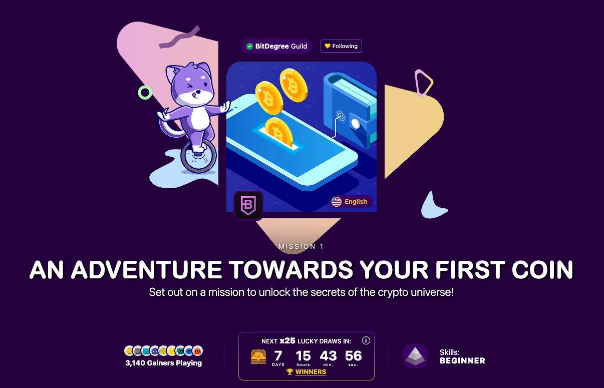 The BitDegree Missions: Learn Crypto the Fun Way | by BitDegree | BitDegree