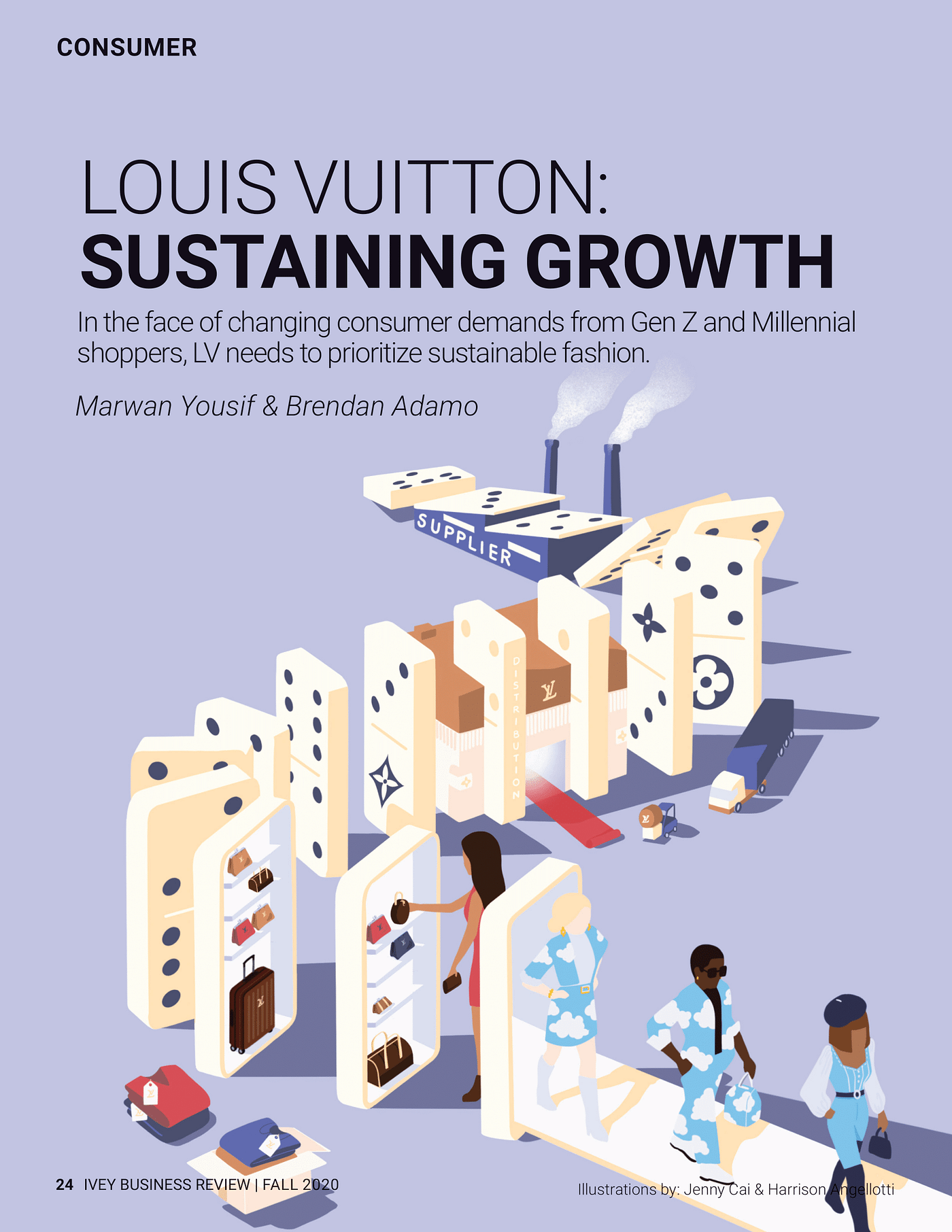 Louis Vuitton: Sustaining Growth. In the face of changing consumer…, by  IBR Editorial Board, Ivey Business Review