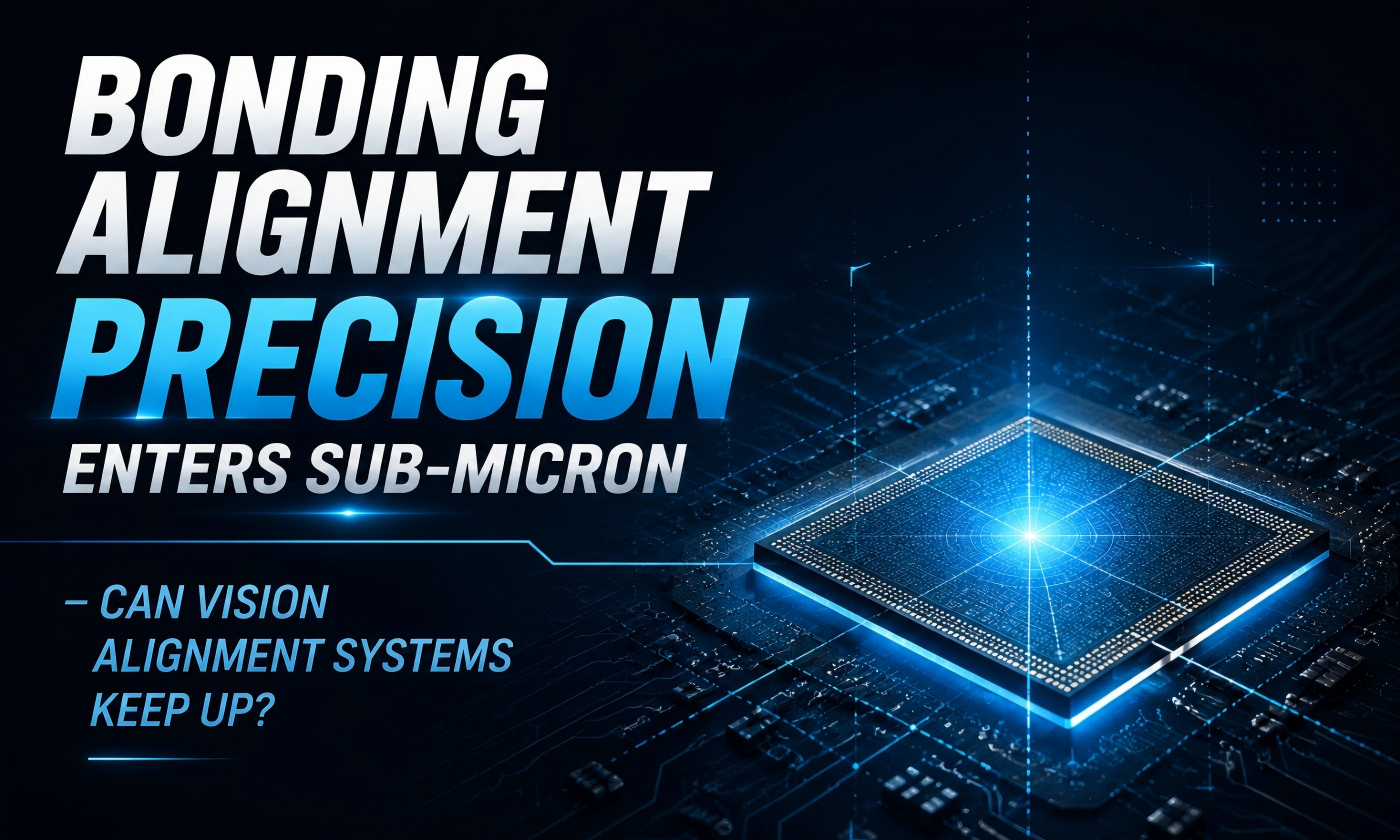Bonding Alignment Precision Enters Sub-Micron — Can Vision Alignment Systems Keep Up?