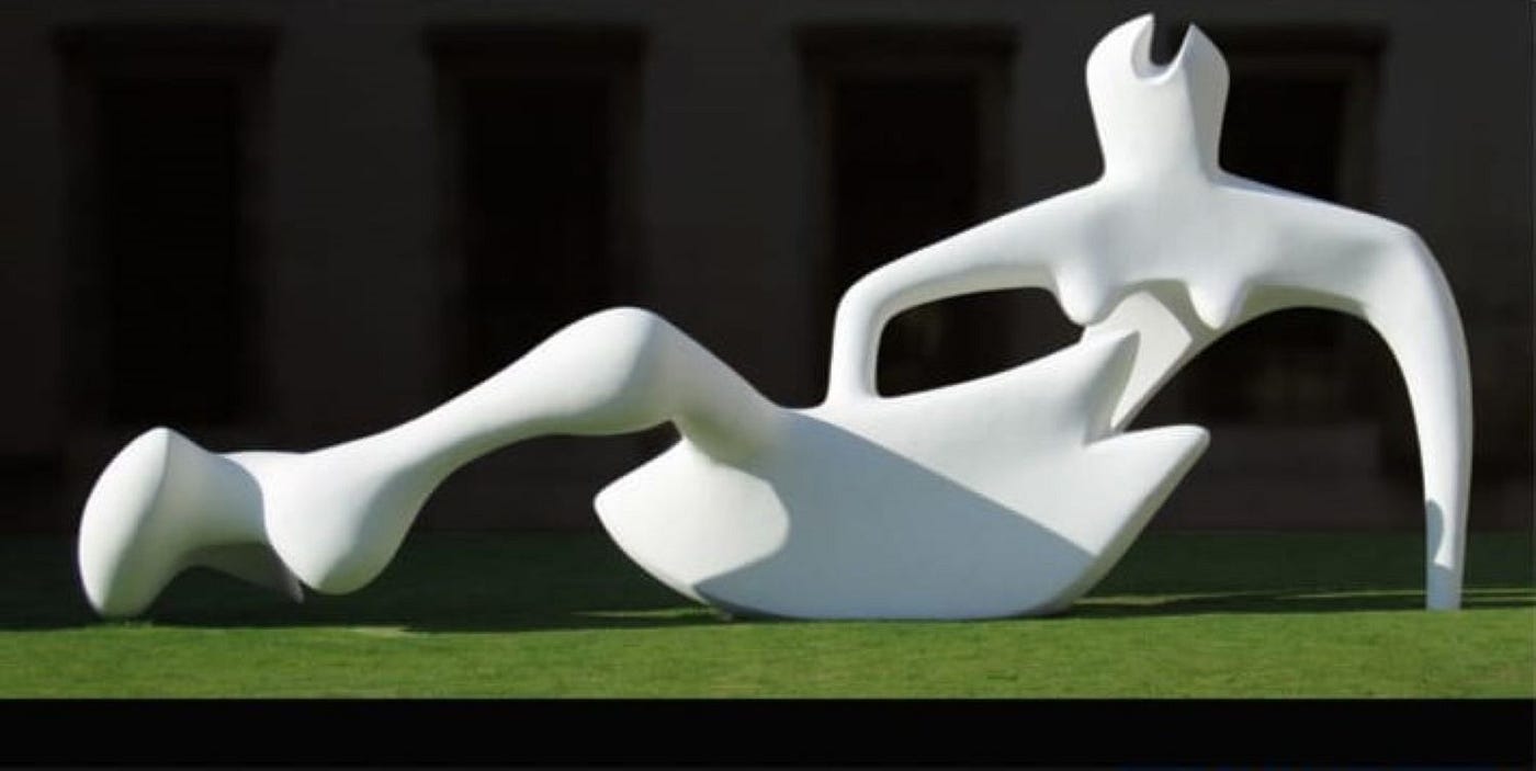 Henry Moore un pionero de la abstracción escultórica