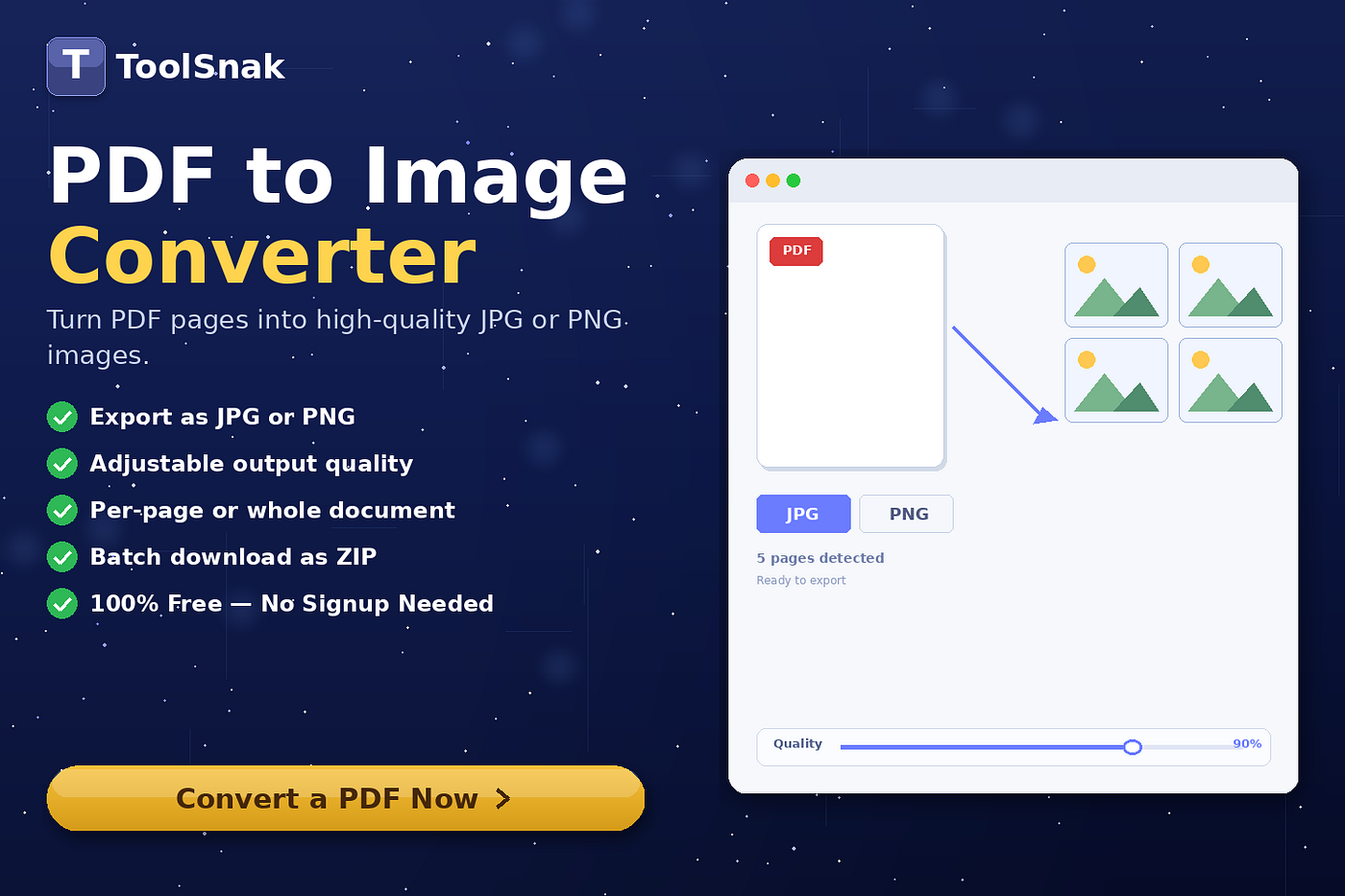 Free Image to PDF Converter Online — Fast, Secure & Easy to Use