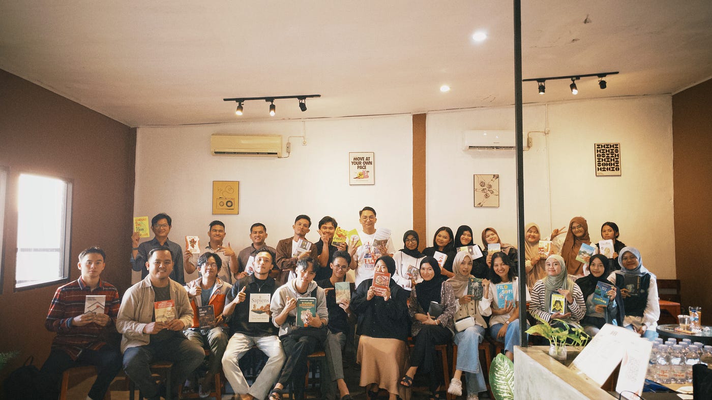 Kegiatan “Pertemuan ke-27” Baturaja Book Party pada Minggu, 7 Juni 2026 di Kopi Tugu. (instagram.com/baturajabookparty)