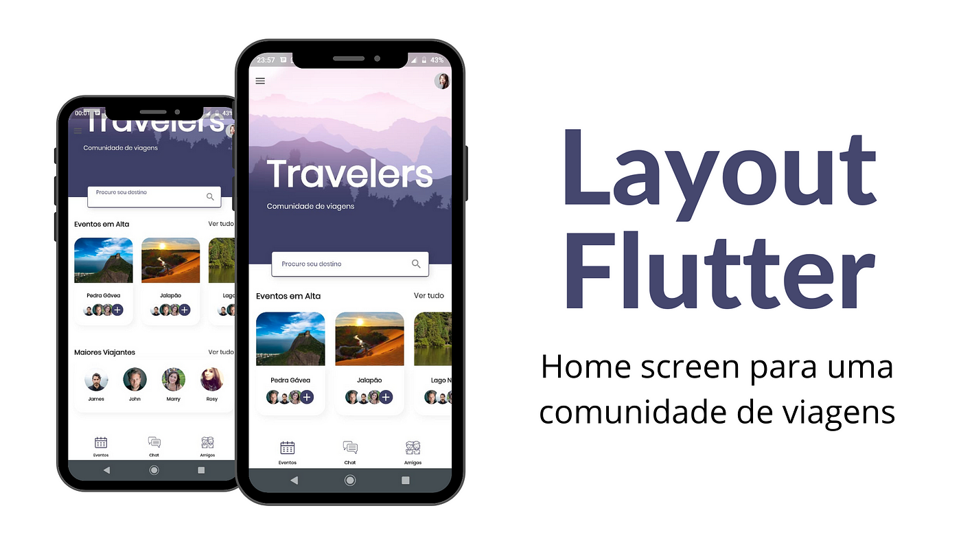 Seu primeiro app do Flutter