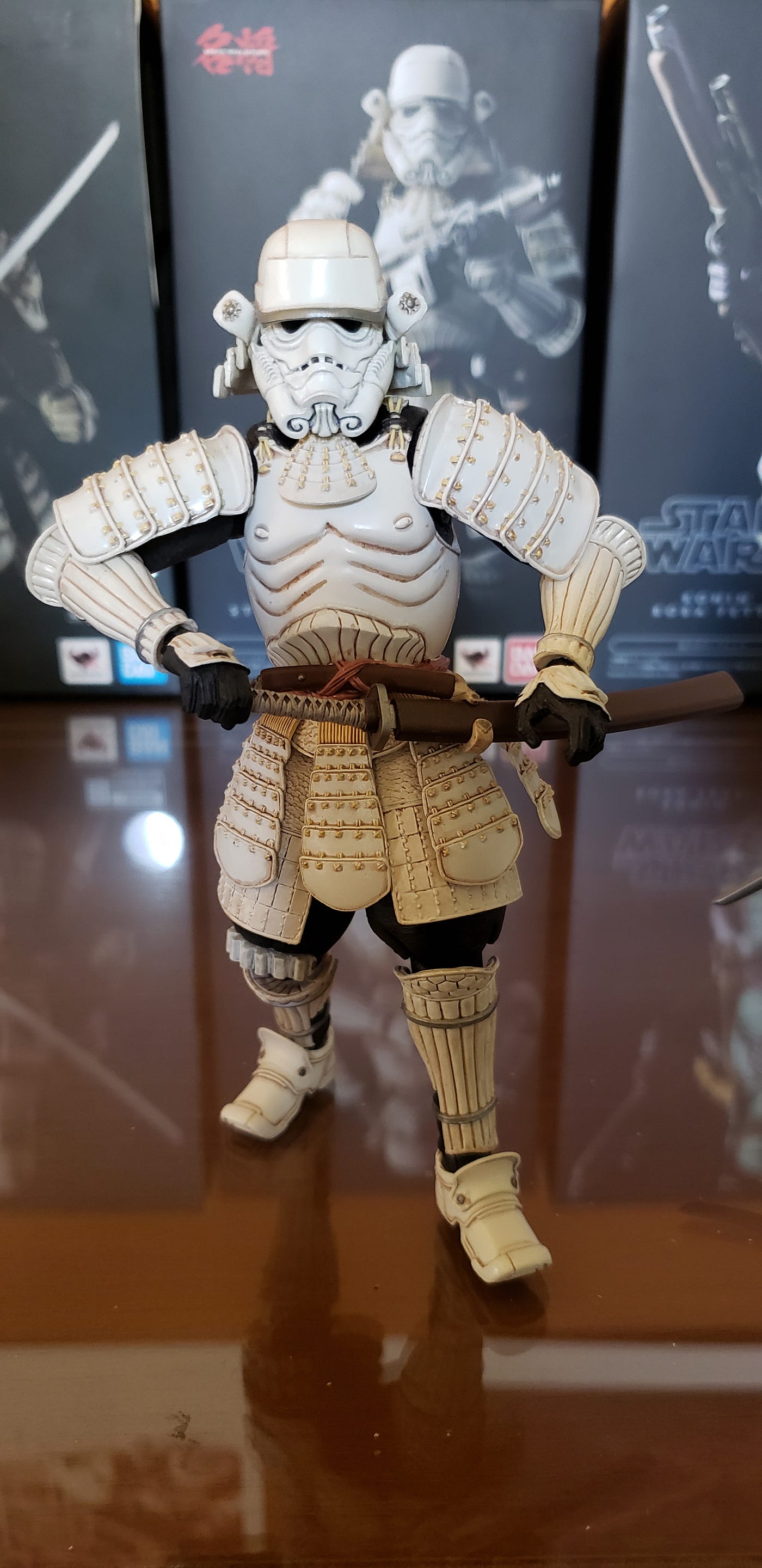 Online Bandai Star Wars Meisho Movie Realization: Ashigaru Stormtrooper Action Figure