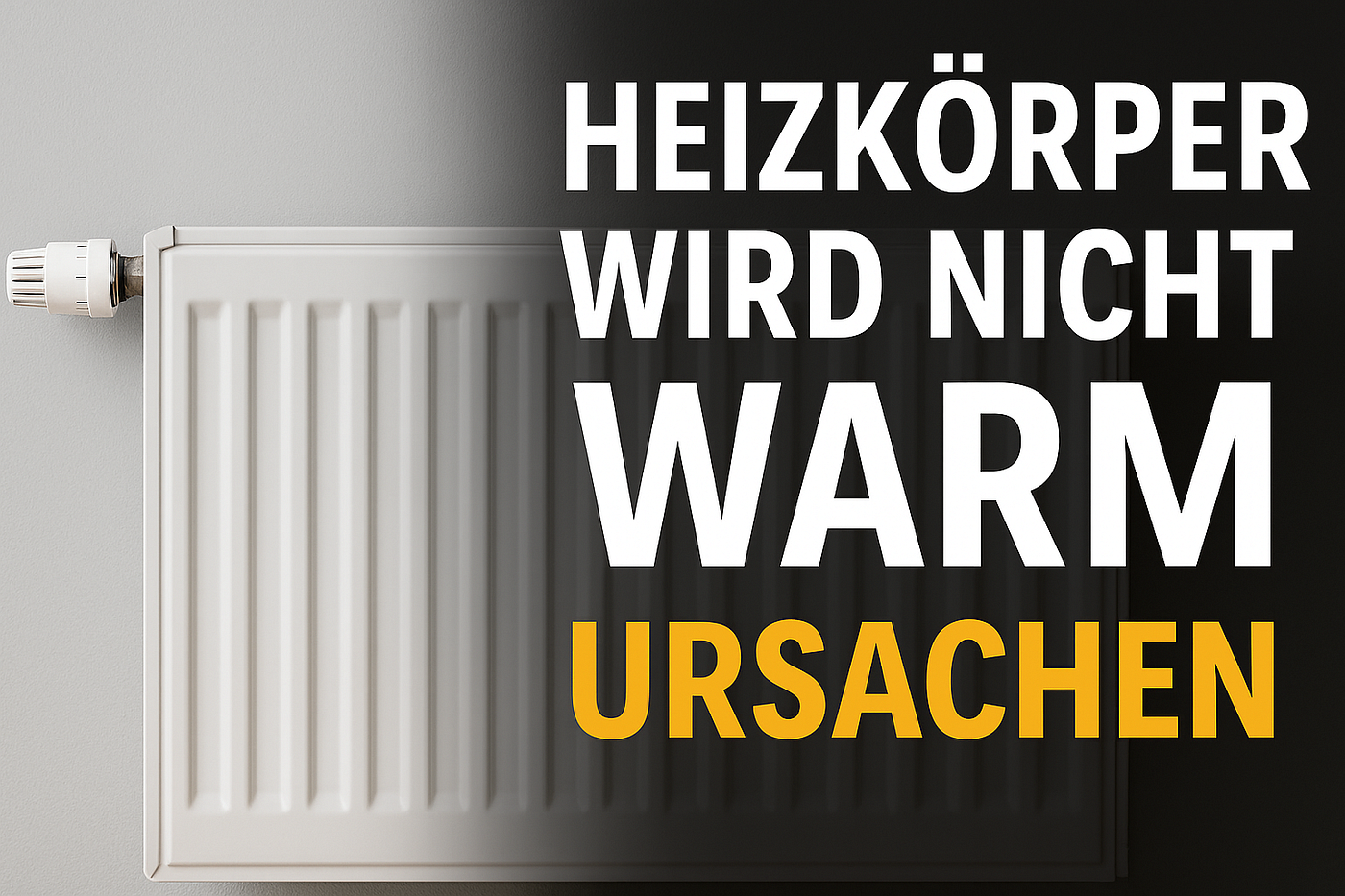 Heizkörper wird nicht warm — 7 Ursachen und wie du sie selbst behebst