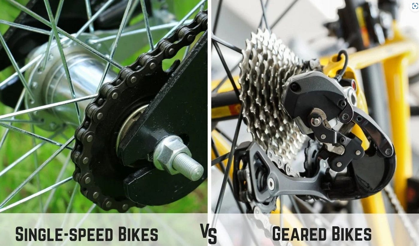 Single Speed vs Geared Bikes