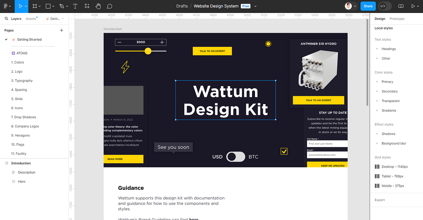 Behind the Scenes of the Crypto Design System | by Kyrylo Liakhovets |  Design Systems Collective