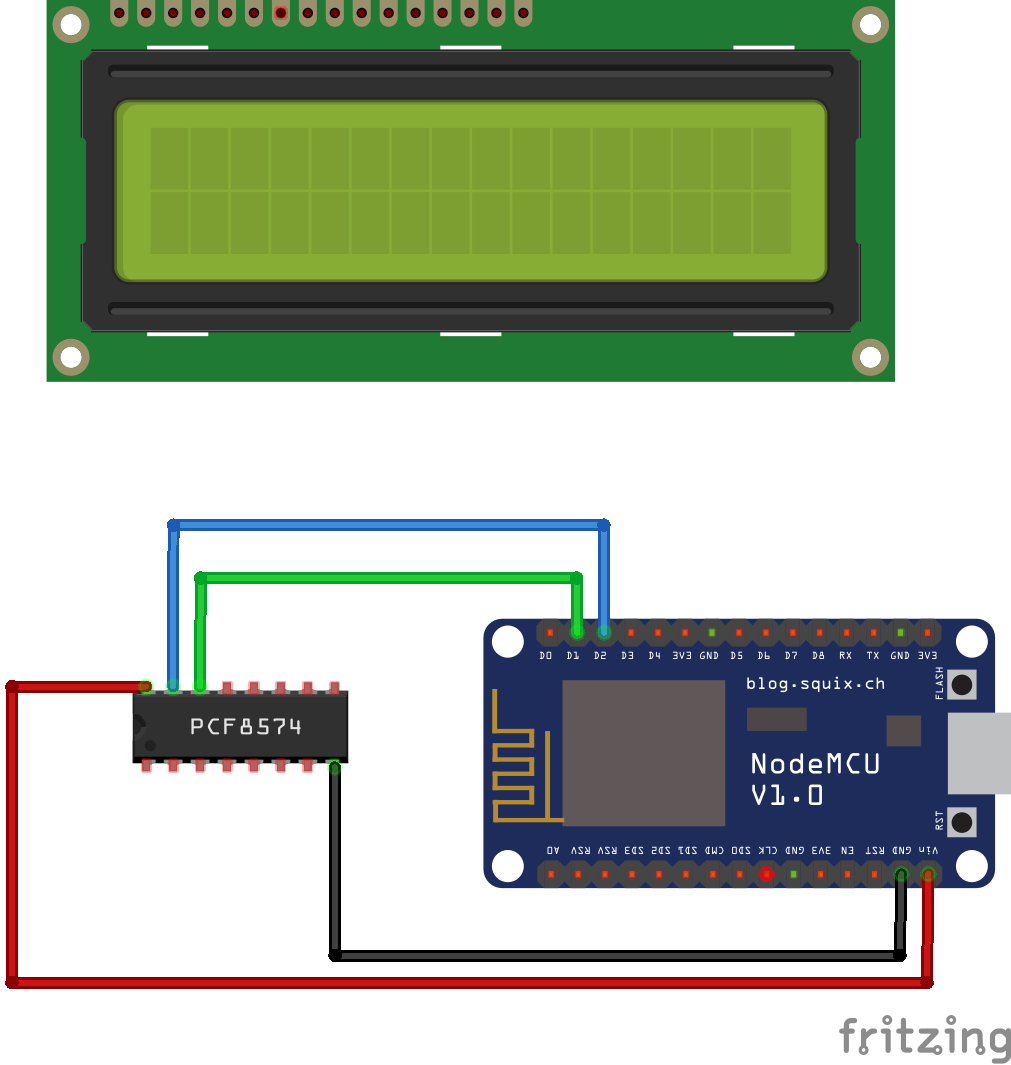 Interfacing Lcd With Nodemcu Without Using I2c Arduino Projects