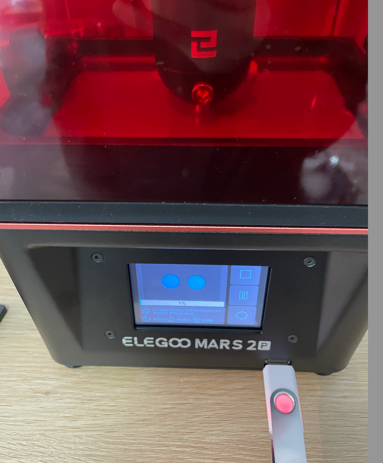My First Resin 3D Printer — ELEGOO MARS 2 PRO, by Renee LIN